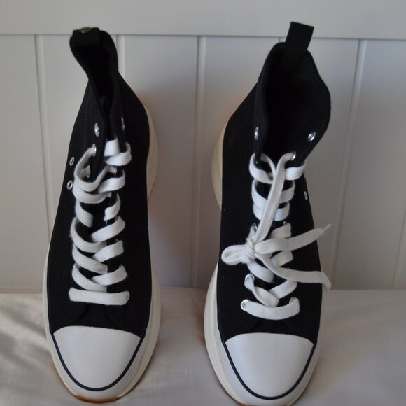 MADDEN GIRL WINNONA WOMENS FABRIC HIGH TOP FASHION SNEAKERS- NEW w/o Box - Picture 10 of 12